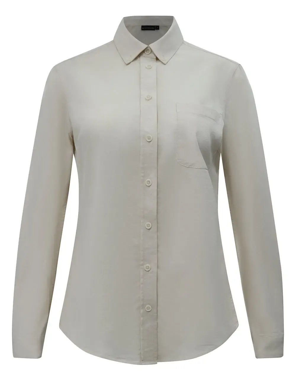 Benchmark Women's Smart Casual Cotton Blend Long Sleeve Shirt M8009L